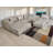4 - Piece Upholstered Sectional-93706717-93706718