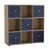 Oak/Navy Blue
