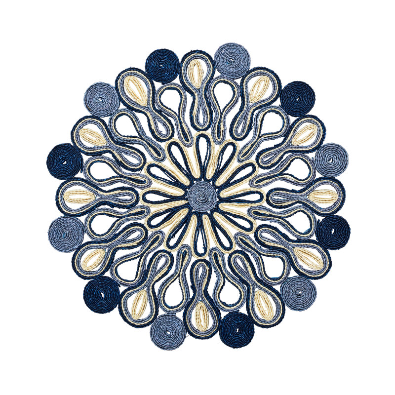 Marisol Placemat, Navy/Blue