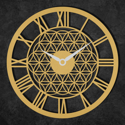Wilmette Metal Wall Clock