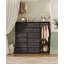 Commode 16 tiroirs avec portemanteau, unité de rangement en tissu-660406191