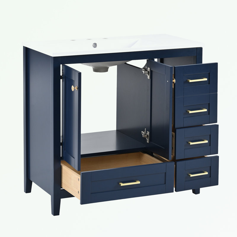 Armoire de salle de bain autoportante Starrla