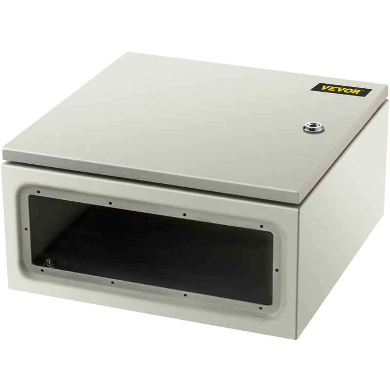 Boîtier en acier VEVOR NEMA, boîtier électrique en acier NEMA 4X,, H 16 po x l 16 po x P 8 po