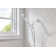 Dual Hand Held And Multi Function Shower Head Combo Package With Hose And Diverter, 3.75"