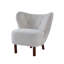 Fauteuil d'appoint en sherpa Zusud