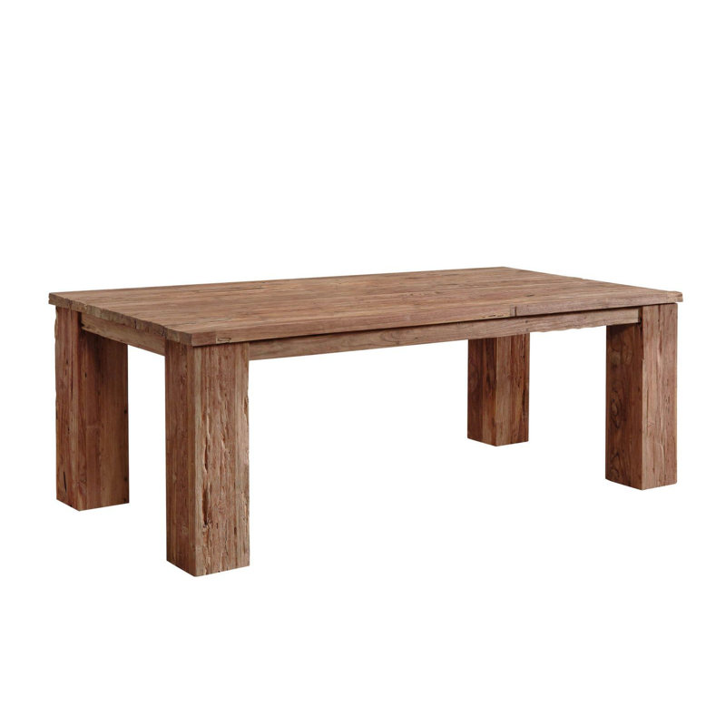 Bassano Teak Solid Wood Dining Table, H76 x L200 x W110cm