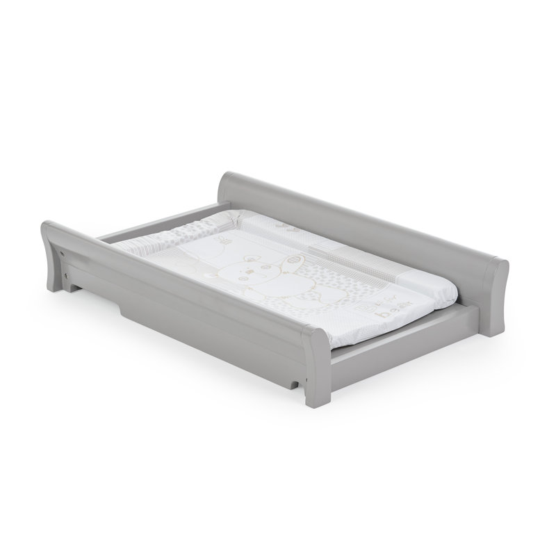 Stamford  Cot Top Changer, Warm Grey