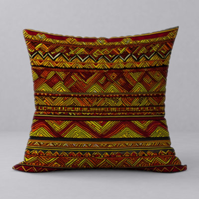 Chevron Reversible Throw Pillow