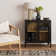  Sideboard Buffet With Glass Doors