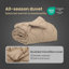 Microfiber Solid Colour Bedspread-125829414-125829415