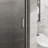 34"W x 72"H Pivoting Shower Door-110915125