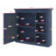 Pharmacie murale moderne 30 "x 28" avec miroir et 3 tablettes ouvertes-1422561264