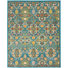 Turquoise/Ivory/Yellow