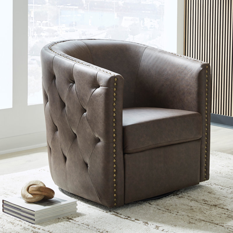 Fauteuil d'appoint pivotant Kazier