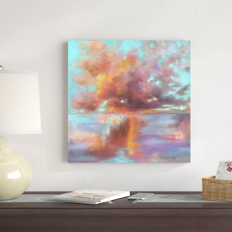Amour et lumière, H 20 po x l 20 po x P 1,25 po
