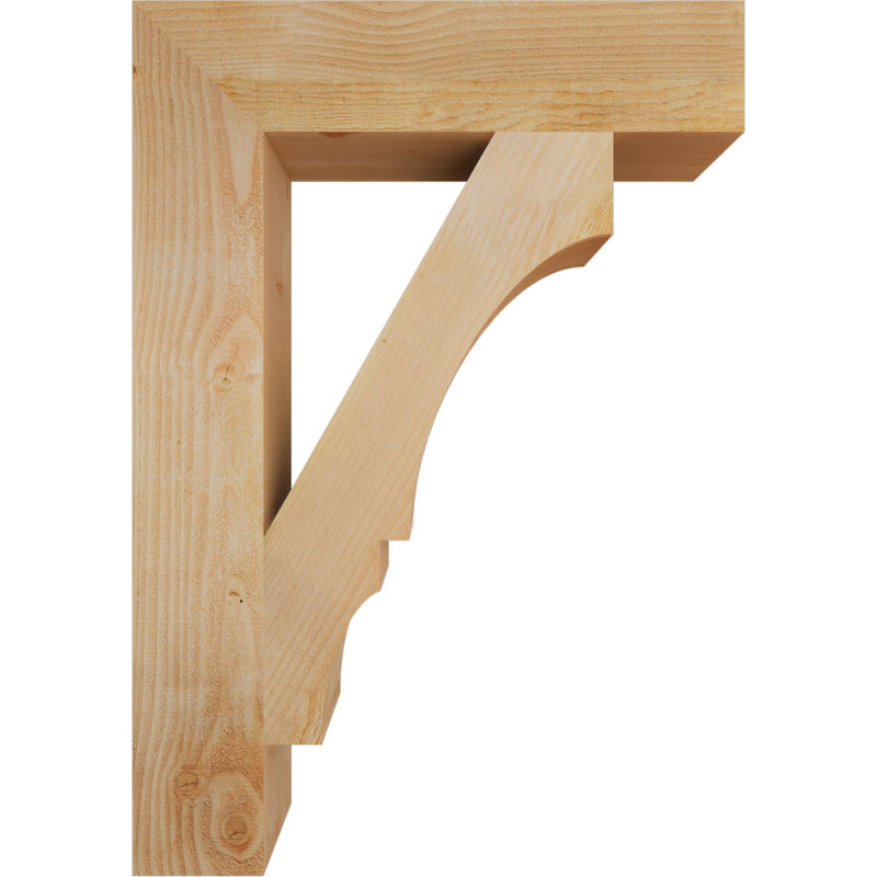 Support de bloc Balboa, L 6 po x P 28 po x H 40 po, Sapin Douglas scié brut