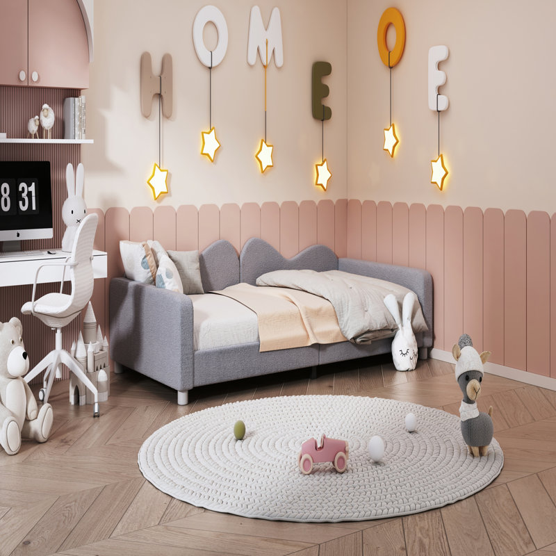 Lits de repos, Gris, Lit simple