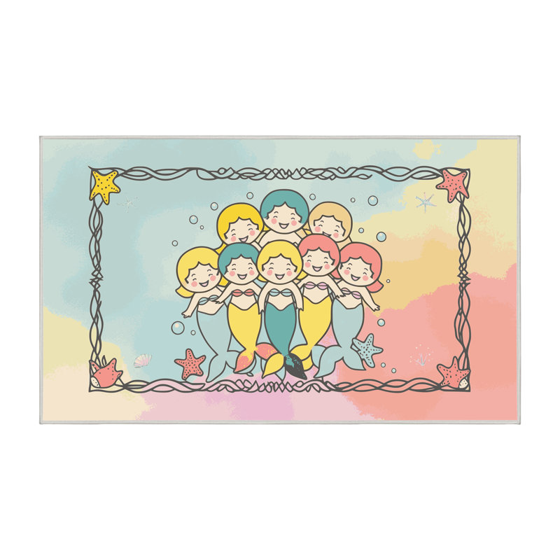 Tapis pour enfants Longshore Tides, Rectangle de 5 pi x 8 pi
