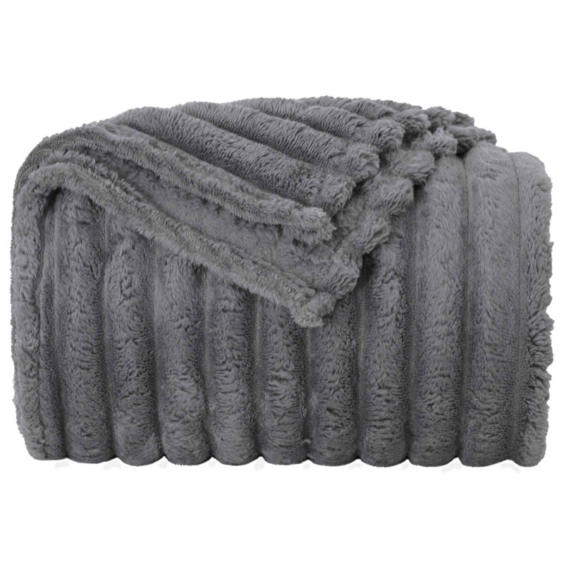 5.1-42 Throw Blanket, Dark Grey, 150cm x 130cm