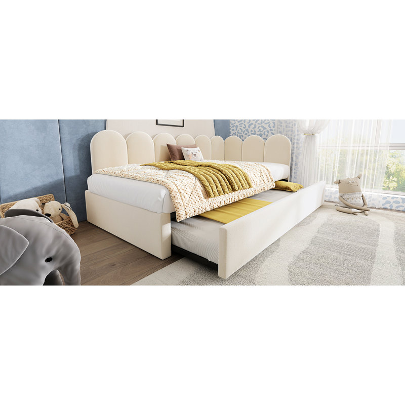 Upholstered Daybed With Pull - Out Bed