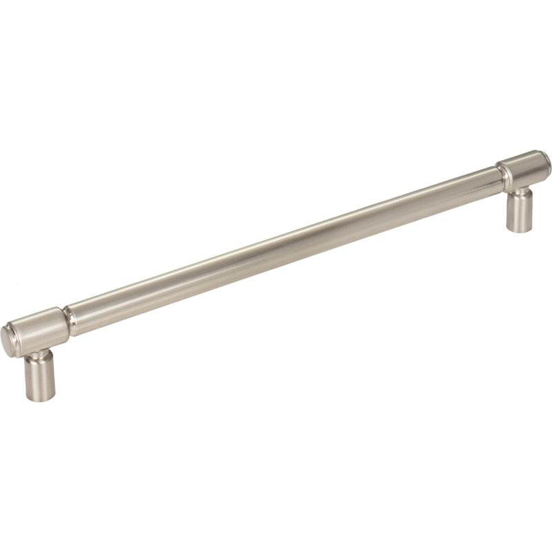 Clarence Bar pull, Brushed Satin Nickel, 8 13/16" Center to Center