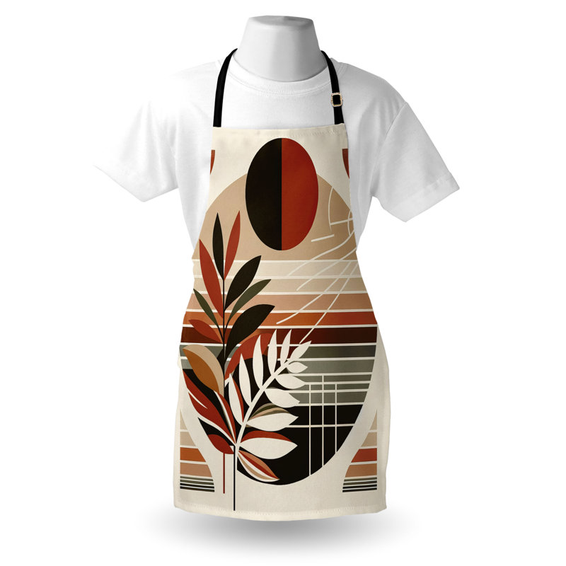 No Pattern Bib Apron