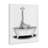 Giraffe in a Tub Funny Animal Bathroom by Rachel Neiman - Floater Frame Print on Canvas-104619435