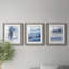 «Soft Solace Indigo», ensemble de 3 cadres photo-454968002-454968003