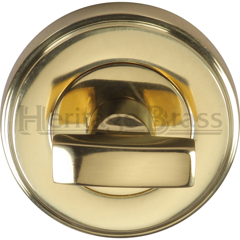 Heritage Brass Heritage Privacy Thumbturn & Emergency Release, Polished Brass