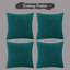 Striped Square Euro Cushion Cover-476001972