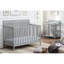 Lit de bébé convertible Shailee 4 en 1 gris-126071613