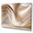 Luscious Liquid Gold in Subdued Pink and Taupe VIII - Print on Canvas-87324555-87324552