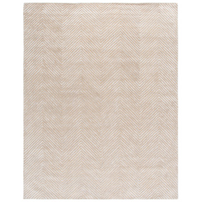 Glamour Hand Tufted Chevron Indoor Rug