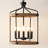 Verser 5 - Light Dimmable Lantern Geometric Chandelier