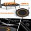 Wekli ft Round Fitness Trampoline with Handlebar