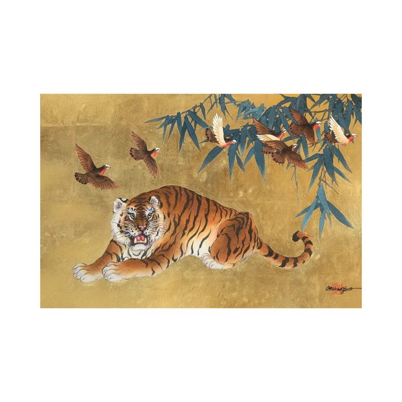 Flight - Painting on Canvas, Wrapped Canvas, 20.32 cm H x 30.48 cm W