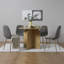 Asteria - Linen Dining Chairs - Modern Kitchen & Dining Seating-692400392-703244019-692400393