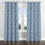 Rideaux Coastal pour chambre à coucher - Rideau à œillets à motif de plage de corail abstrait - 1 panneau-1842179090-1842179095
