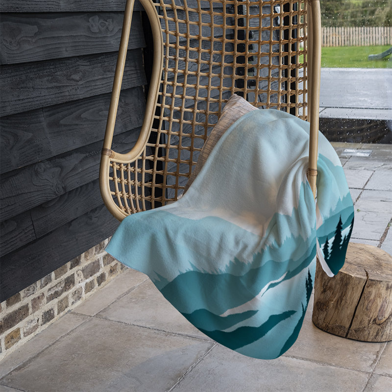Donaldo Plain Weave / Muslin Throw Blanket