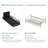 Compact Dish Drying Rack With Utensil Holder, Removable Drain Tray, 304 Stainless Steel, Rustproof Small Dish Rack, (Black)-118757730