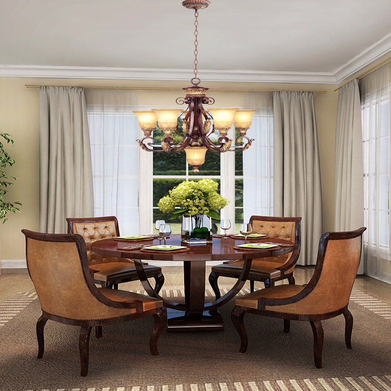 Aahyan 6 - Light Classic / Traditional Chandelier