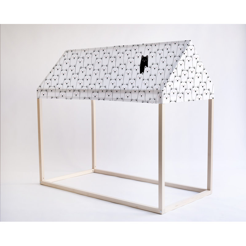 Ockton Freeport Park 130cm W x 71cm D Indoor / Outdoor Solid Wood Playhouse