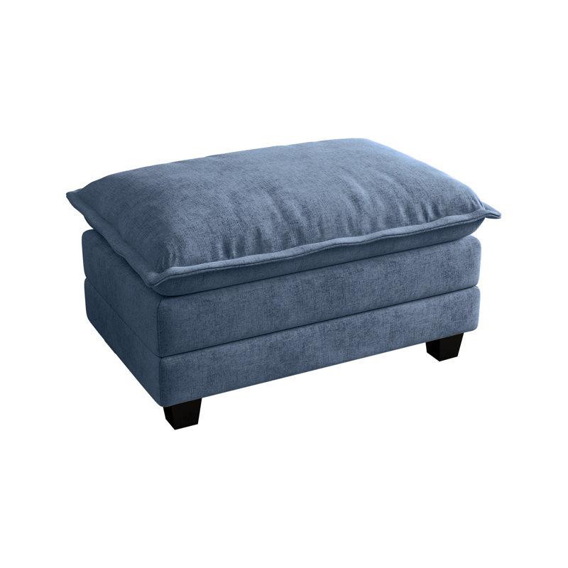 Repose-pieds Maney Malott, Bleu