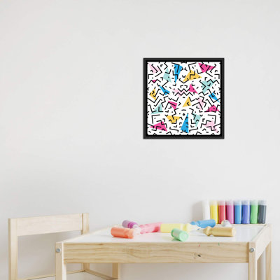 " 90'S Dizzy Funky Colorful Pattern " by Tobias Fonseca