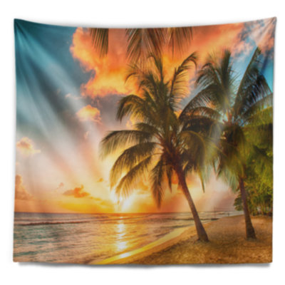 Photographie barbade paysage tapisserie