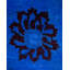 Tapis bleu unique Crites 12 pi 1 po x 15 pi 4 po Crites