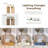 Elodie 39"W Travertine-Look Top Console Table-135888039