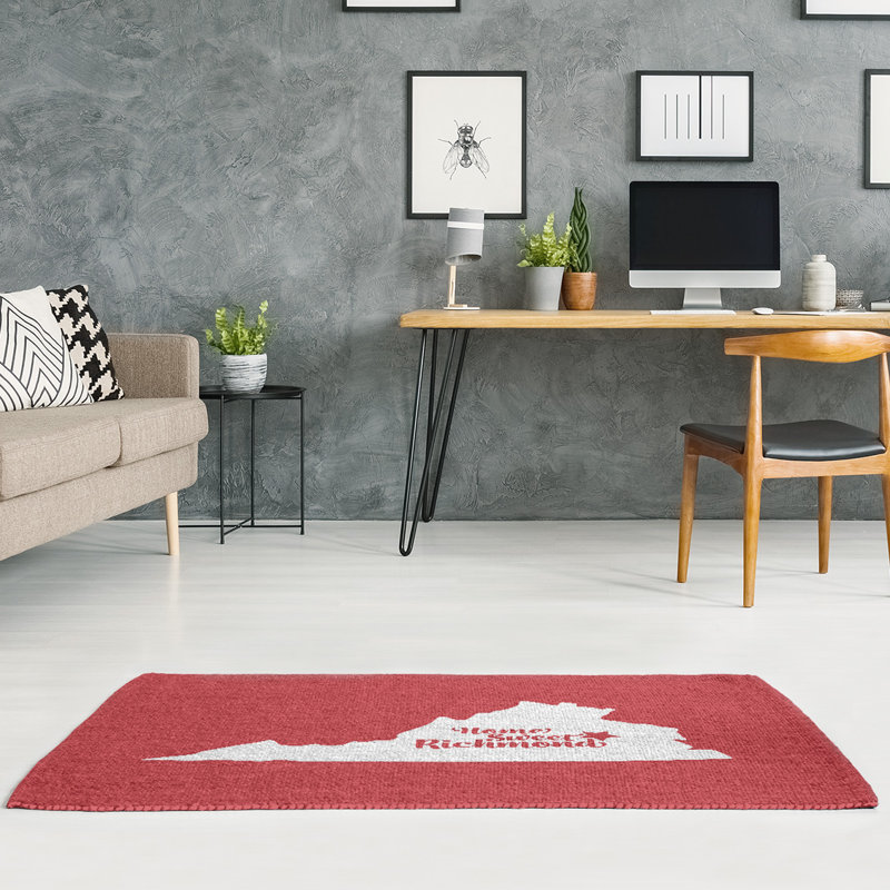 Tapis de la zone rouge virginie Richmond, Rectangle 2 pi x 3 pi