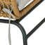 Chaise de patio avec coussin Cece