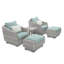 Cannes 5 Piece Club Seating Group with Cushions-1419428936